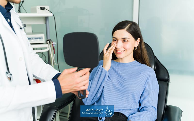 مراقبت های بعد از عمل بینی در هفته های پنجم و ششم