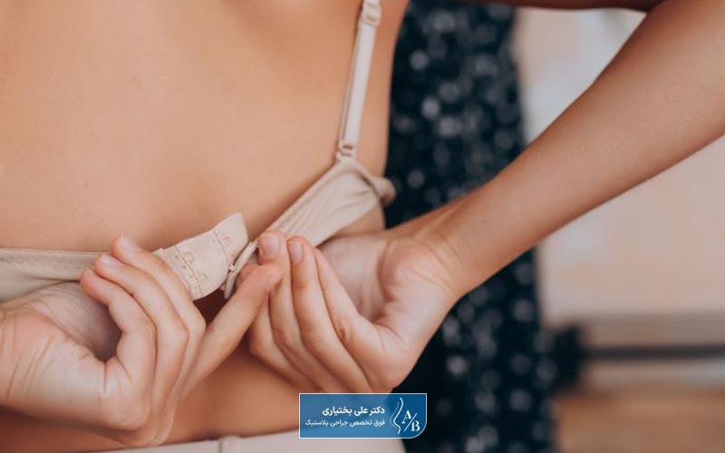 فرآیند عمل جراحی و بستن گن لیفت سینه