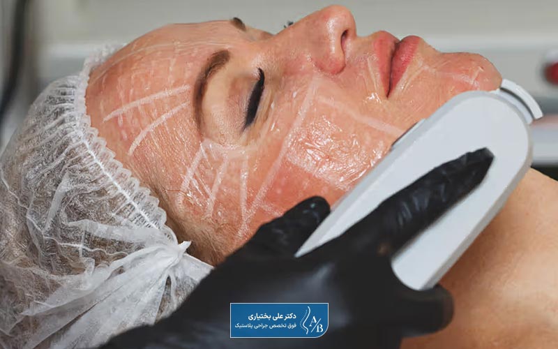 اولتراسوند صورت بهتر است یا تزریق بوتاکس و فیلر؟