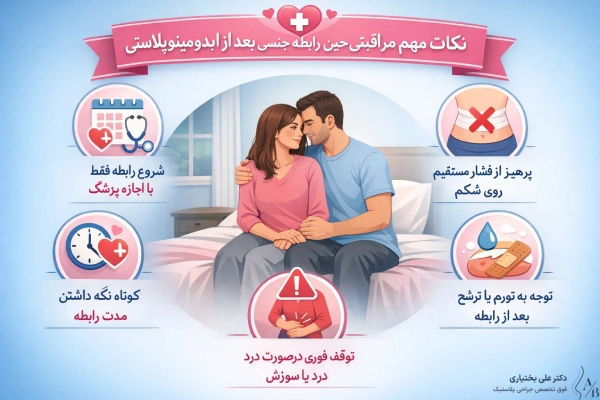 نکات حین سکس بعد از ابدومینوپلاستی