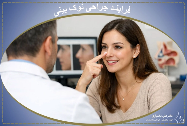 فرایند جراحی نوک بینی